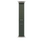 49mm Green Trail Loop S/M - Natural Titanium Finish
